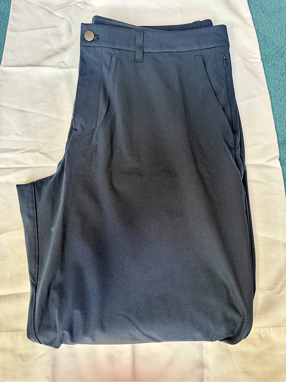 Lululemon Commission Classic-Fit Pant *Warpstreme Blue
